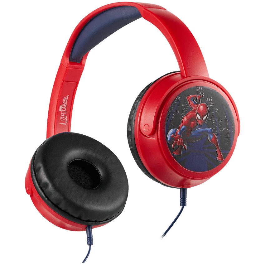 Marvel Spider-Man Auxiliary Headphones with Stickers