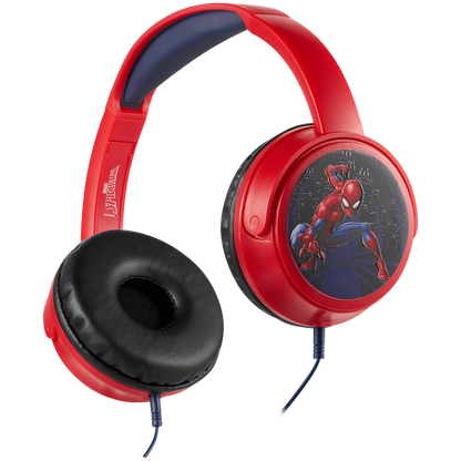 Marvel Spider-Man Auxiliary Headphones with Stickers