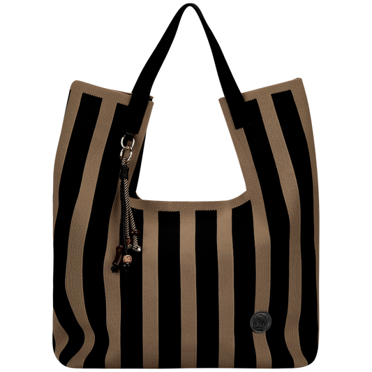 Supanova Zara Knit Tote Bag - Black