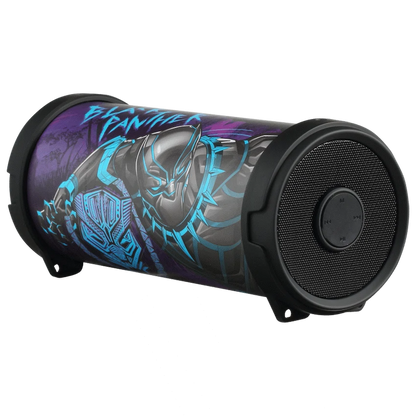 Marvel Mini Tube Bluetooth Speaker - Black Panther