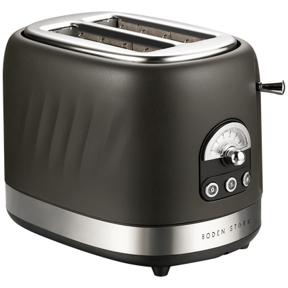 Boden Stark 2-Slice Stainless Steel Toaster