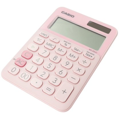 Casio MS-20UC - Desktop Calculator - 12-Digit - Pink