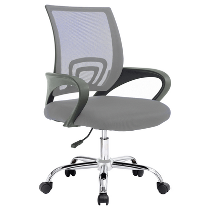 Everfurn Swift Mid Back Chair - Grey