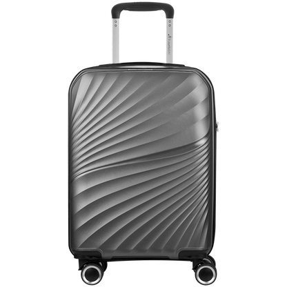 Travelwize Quartz PP 76cm 4-Wheel Spinner Luggage - Silver
