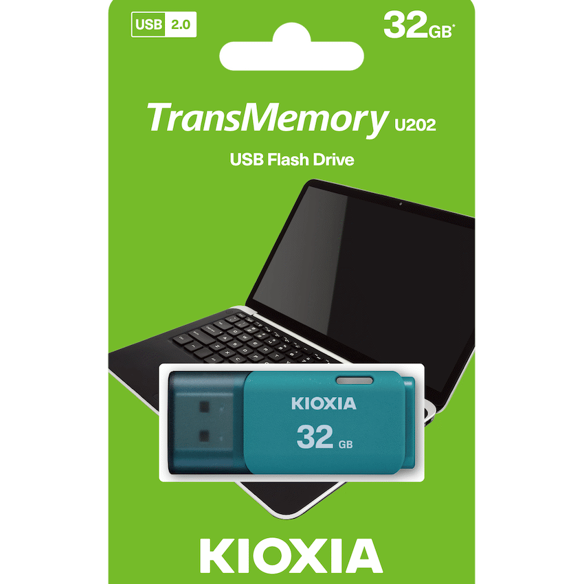 Kioxia 32gb USB 2.0 - Aqua
