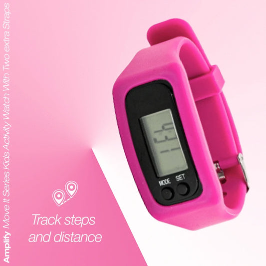 Amplify Move It Series Kids Activity Watch - Girls
