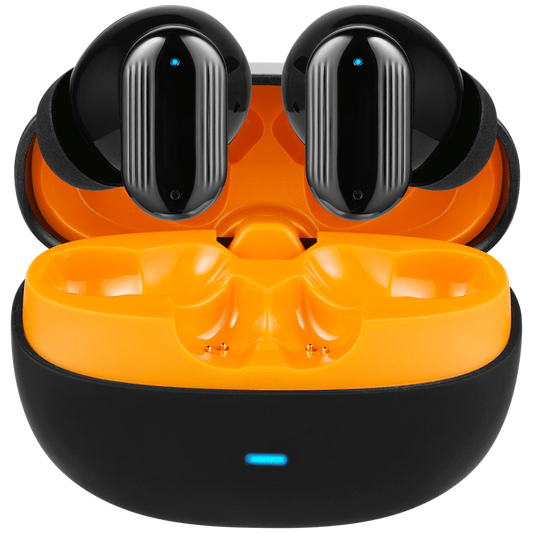 Pro Bass Flex Series TWS Earphone - Black + Orange