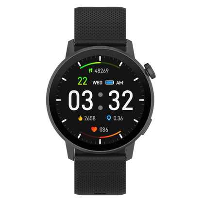 Volkano Orion Series Unisex GPS Watch - Black