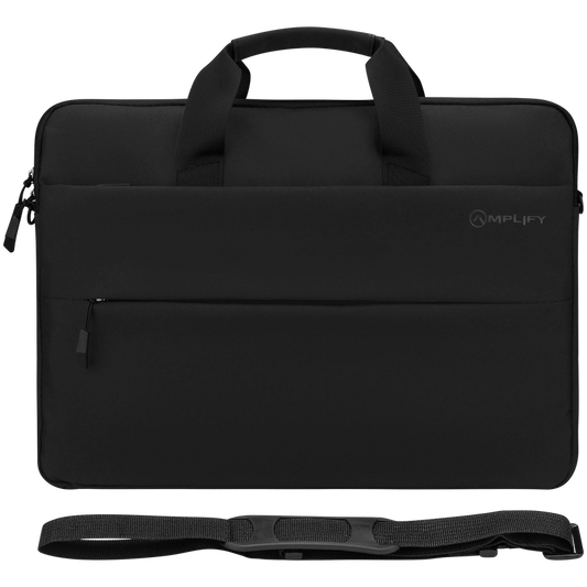 Amplify Cuba 15.6" Laptop Shoulder Bag Black