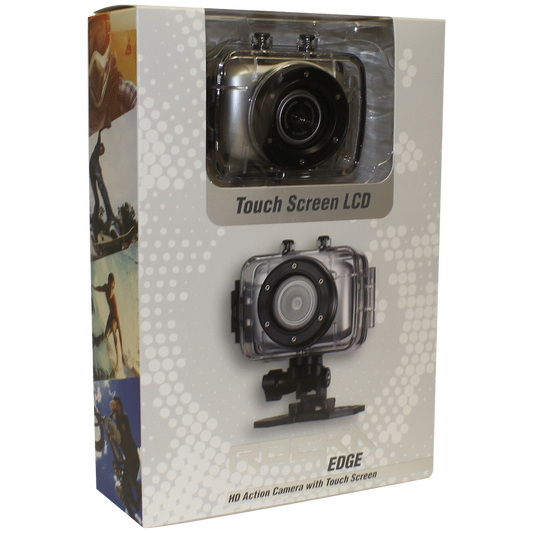 Rocka Edge Series HD Action Camera - Silver