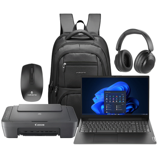 Lenovo Laptop 82YU010NSA - V15 AMD Ryzen 3 8/256 Printer+Bag+Mouse+Headphone