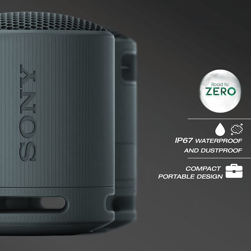 Sony XB100 Portable Bluetooth Speak - Black