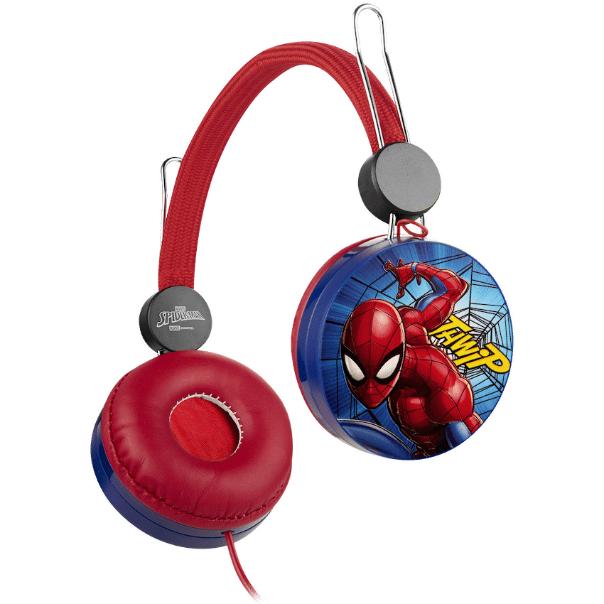 Marvel Spider-Man Auxiliary Headphone with Stickers