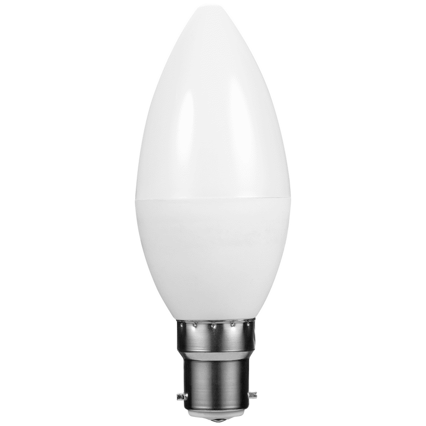Ellies 5w C37 Residential Candle Stick Bulb B22 CW