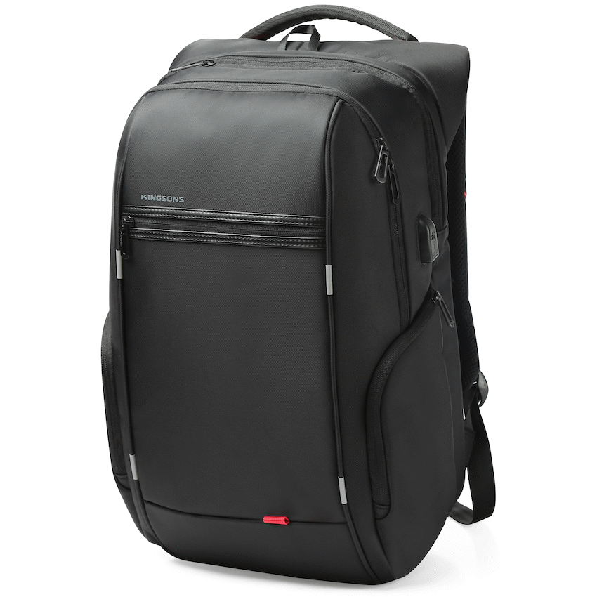 Kingsons Smart Series 17" Laptop Backpack - Black