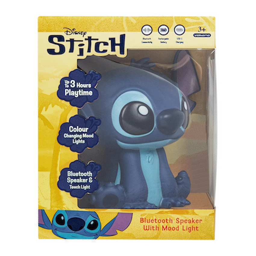 Disney Stitch Bluetooth Speaker with Mood Light