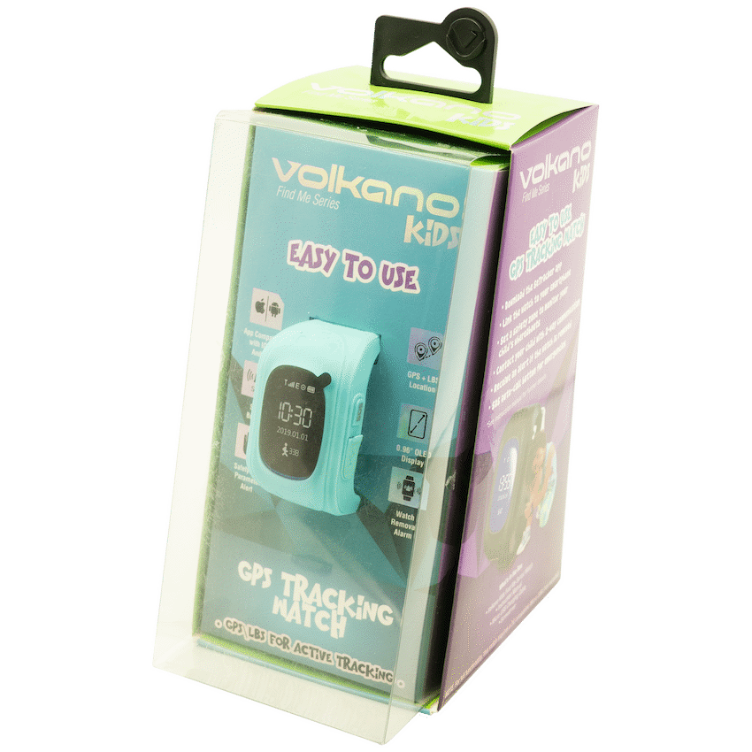 Volkano Kids Find Me Series Children's GPS Tracking Watch - Blue