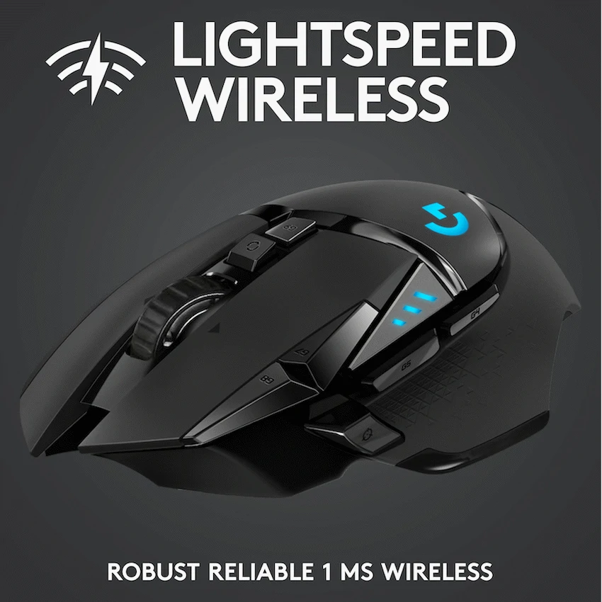 Logitech(R) G502 Lightspeed Wireless Gaming Mouse