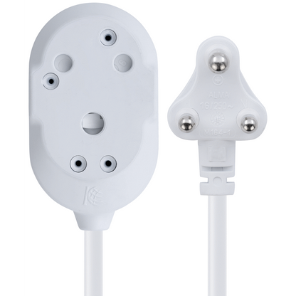 SWITCHED HEAVY DUTY Back To Back(BTB) EXTENSION LEADS 10M