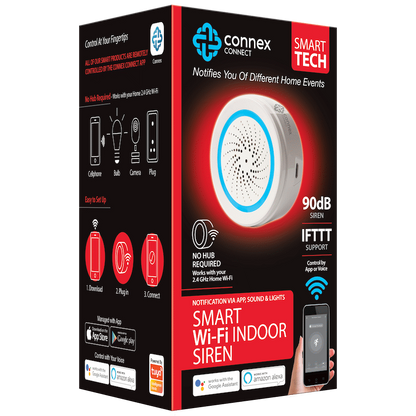Smart Wi-Fi Siren Alarm - Indoor