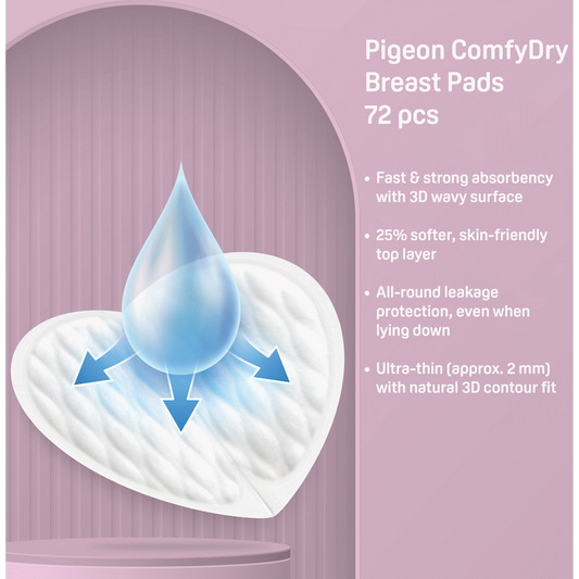 Pigeon Comfydry Breast Pads 72 pcs