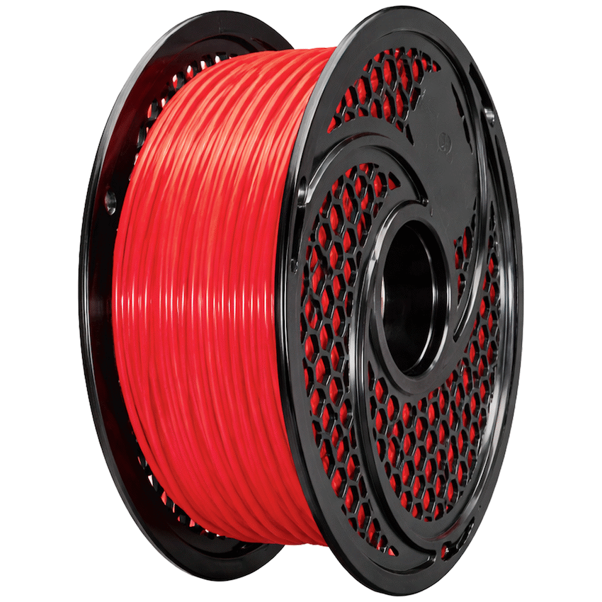 SA Filament PLA UV Neon Filament 1kg -  Fire Red