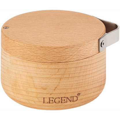 Legend Premium Beechwood salt cellar w/s ( Order in Qty of 6)