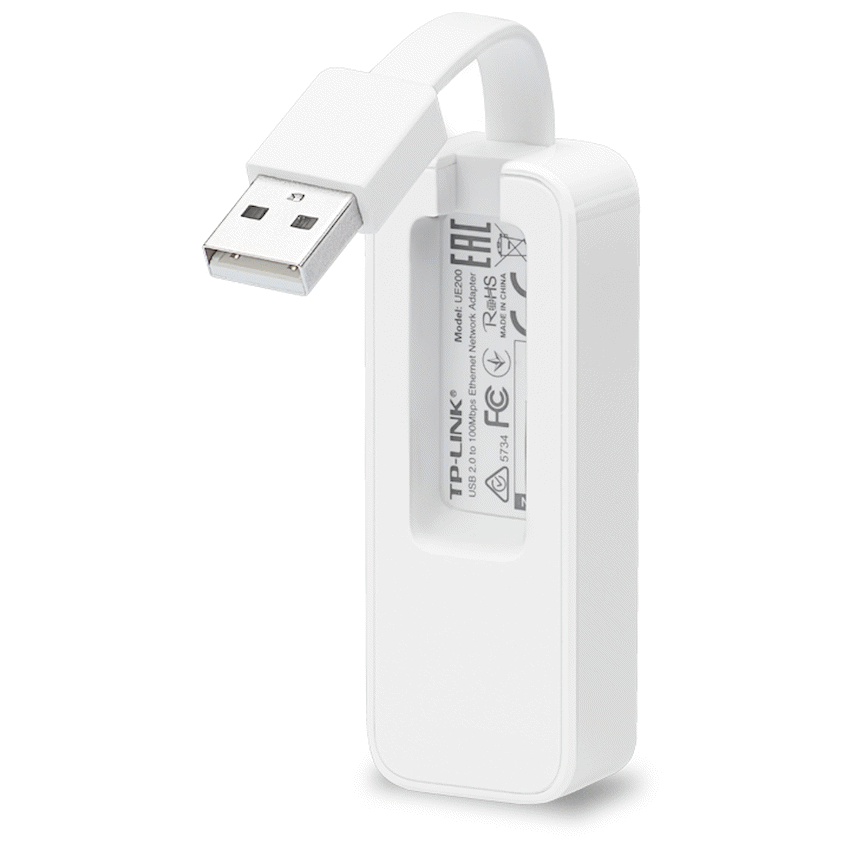 TP-Link UE200 USB 2.0 to 100Mbps Ethernet Network Adapter