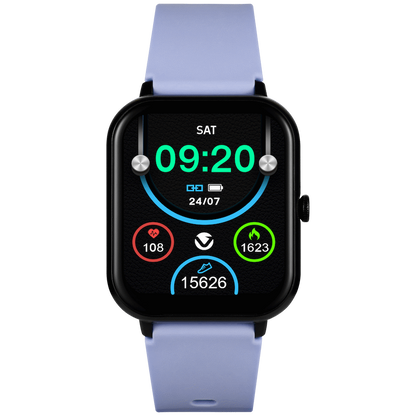Volkano Chroma Series Smartwatch with Ultramarine Strap