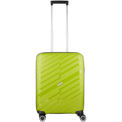 Travelwize Java PP 4-Wheel Spinner 55cm Luggage - Lime