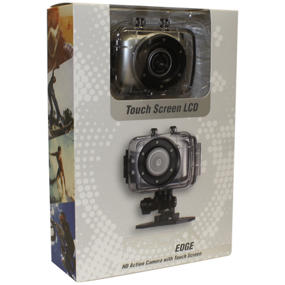 Rocka Edge Series HD Action Camera - Silver
