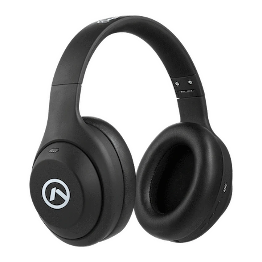 Amplify Quietude Bluetooth Headphones with Active Noise Cancelling - Black
