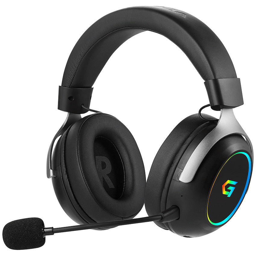 Volkano gaming Helm X1 Pro Wireless Gaming headphone with Tri-mode and ENC mic