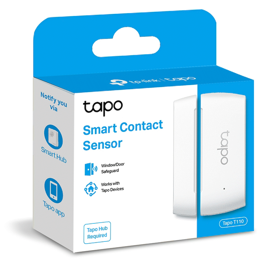 TP-Link Tapo T110 Smart 868mhz Door/Window Sensor with CR2032 Battery