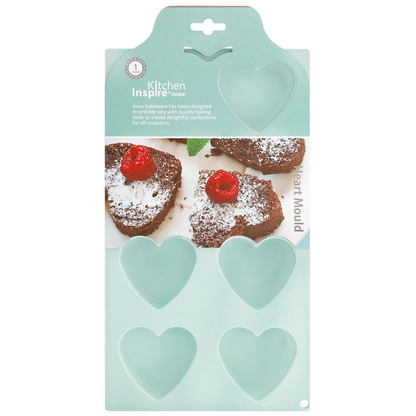 Kitchen Inspire Silicone Heart Mould
