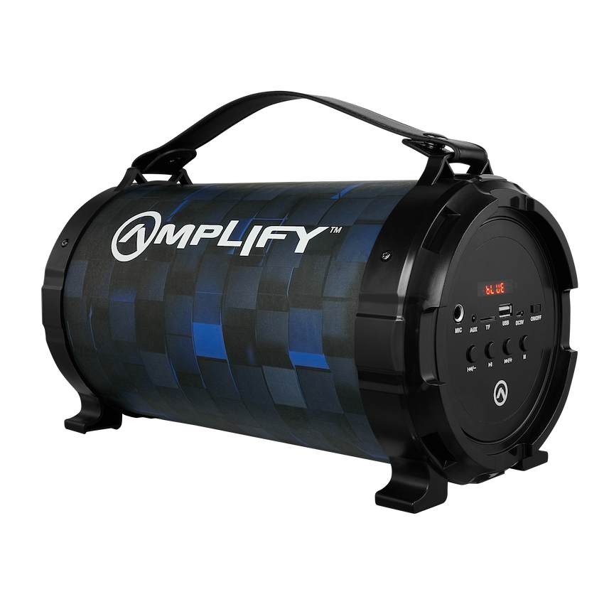 Amplify Thump Series Bluetooth Speaker -Black/Blue