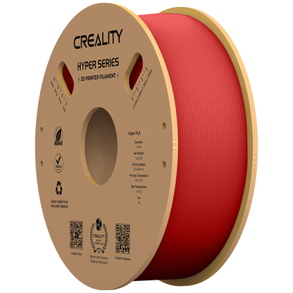 Creality Hyper PLA High-Speed Red Filament 1Kg
