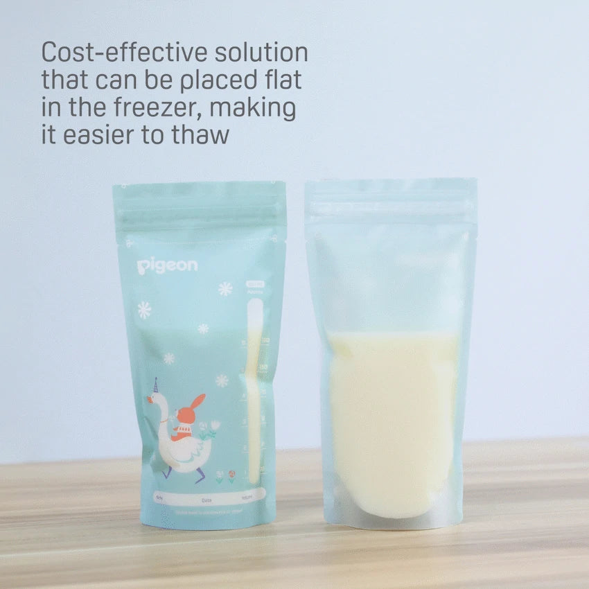 Pigeon - Breast Milk Storage Bag 180ml Animal Design
