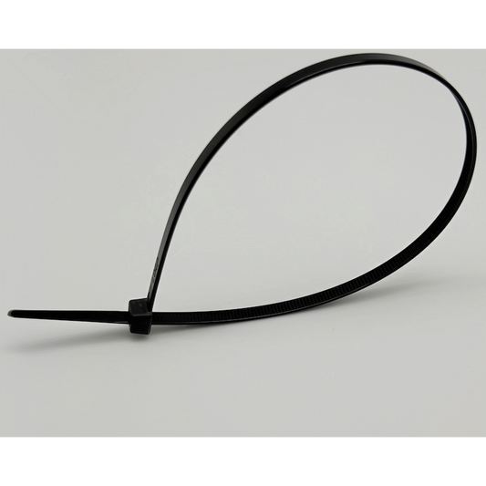 Ellies Cable Tie 4.8mm X 300mm -  100 PACK SIZE - BK