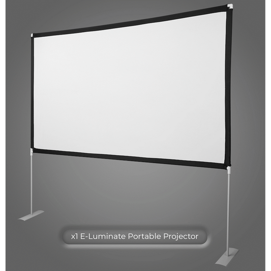 Connex E-Luminate Portable Projector Screen 100" - 16:9