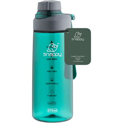 Snappy Tritan Bottle 670ml - Emerald