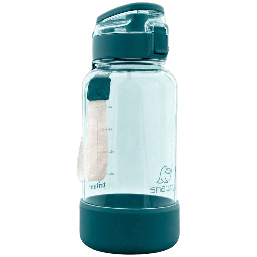 Snappy Tritan Bottle with straw 1lt Teal ( Order in Qty of 6)