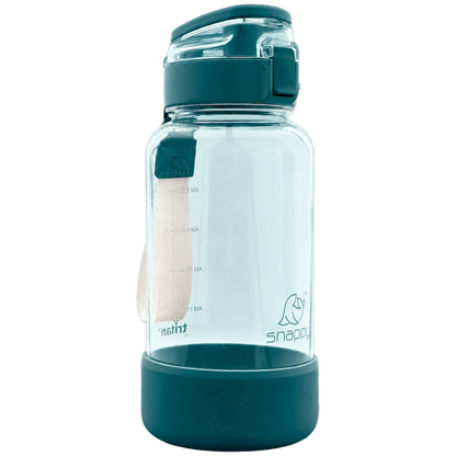 Snappy Tritan Bottle with straw 1lt Teal ( Order in Qty of 6)
