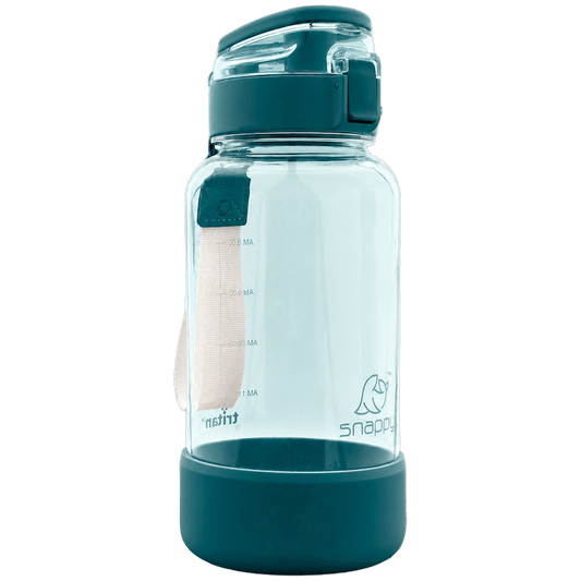Snappy Tritan Bottle with straw 1lt Teal ( Order in Qty of 6)