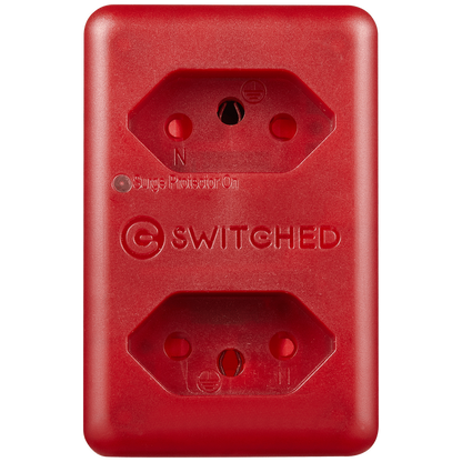 Switched High Surge 2-Way Network Router Safe Adaptor