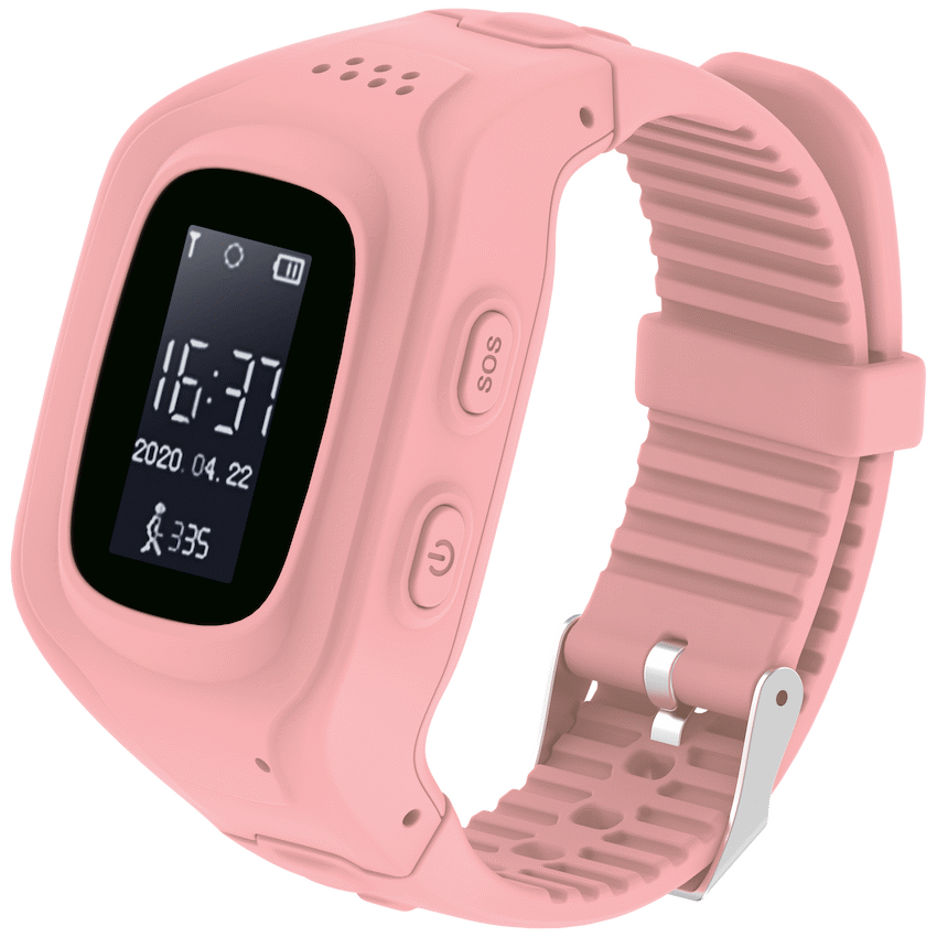 Volkano Kids Find Me Series Children's GPS Tracking Watch - Pink