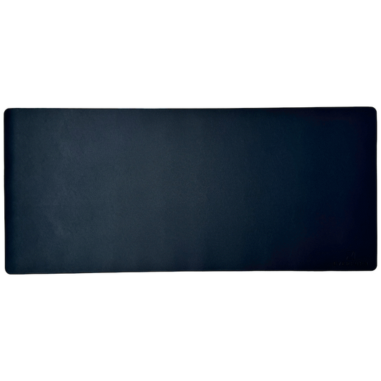 Everfurn Prime Faux Leather Desk Mat - Black