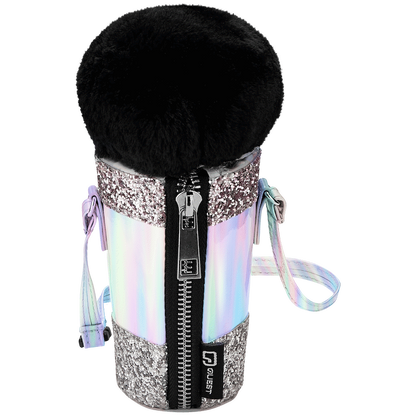 Quest Microphone Crossbody Bag - Silver