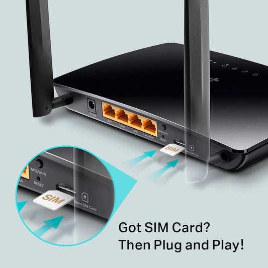 Archer MR202 AC750 Wireless Dual-Band 4G LTE Router