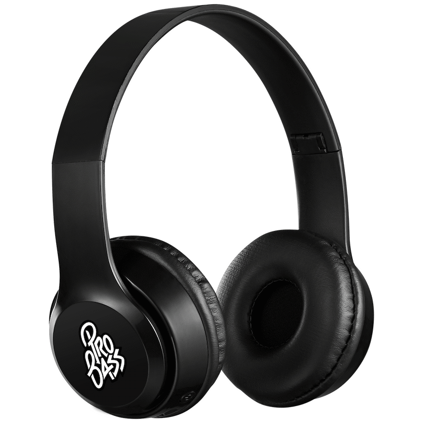 Pro Bass Rebel 2.0 series Bluetooth Headphone - Black